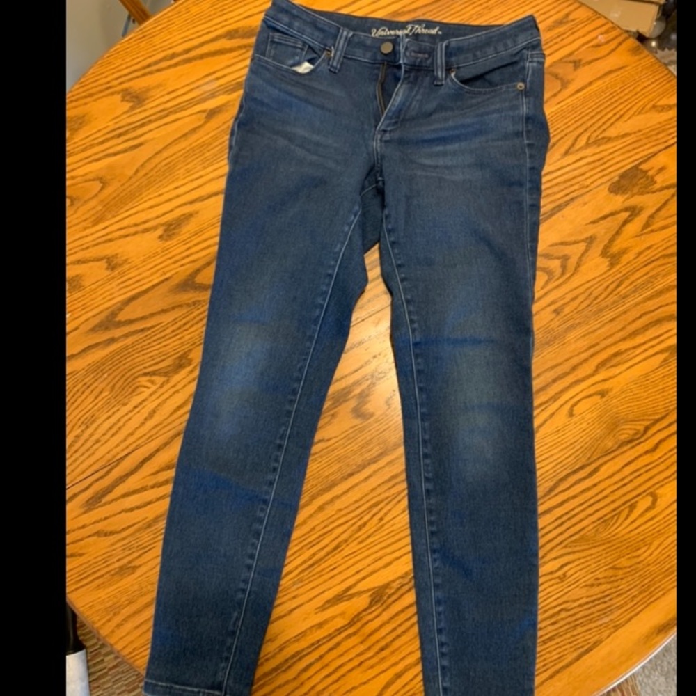 Universal Thread fleece lined mid-rise skinny jeans